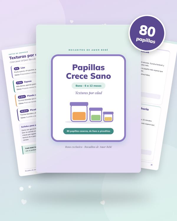 Papillas Crece Sano