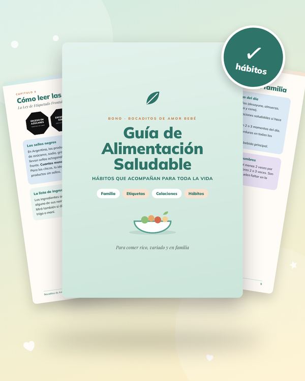 Guía de Alimentación Saludable para Bebés