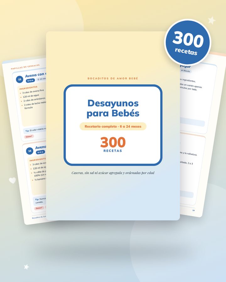 Desayunos para bebés